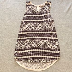 Purple, Black Tank from Loft